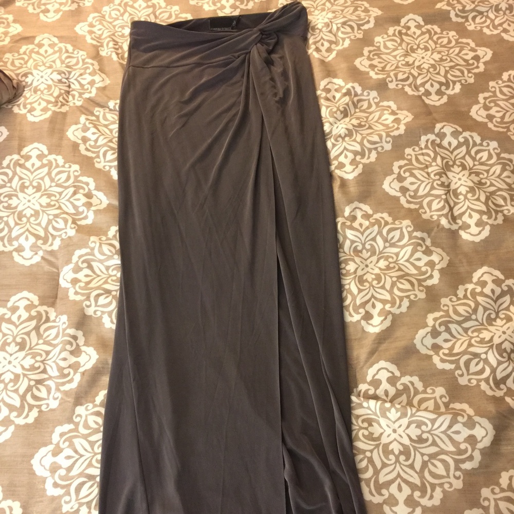 Cynthia Rowley Knotted Maxi Skirt